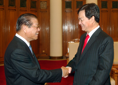 ผลักดันความสัมพันธ์ร่วมมือพิเศษเวียดนาม-ลาว